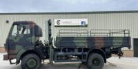Mercedes 1017 4x4 Cargo Truck With Crane Mercedes 1017 4x4 Cargo Truck With Crane