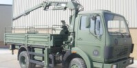 Mercedes 1017 4x4 Cargo Truck With Crane Mercedes 1017 4x4 Cargo Truck With Crane