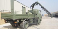Mercedes 1017 4x4 Cargo Truck With Crane Mercedes 1017 4x4 Cargo Truck With Crane