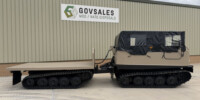 Hagglunds BV 206 Soft Top Cargo Flat Bed Load Carrier for sale Hagglunds BV 206 Soft Top Cargo Flat Bed Load Carrier for sale