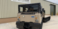 Hagglunds BV 206 Soft Top Cargo Flat Bed Load Carrier for sale Hagglunds BV 206 Soft Top Cargo Flat Bed Load Carrier for sale