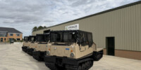 Hagglunds BV 206 Soft Top Cargo Flat Bed Load Carrier for sale Hagglunds BV 206 Soft Top Cargo Flat Bed Load Carrier for sale