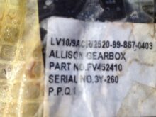 Allison Reconditioned Gearbox for FV430 series