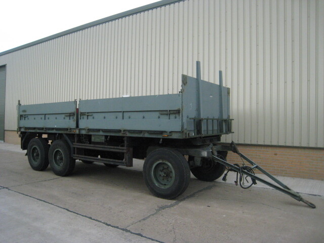 Schmitz tri axle draw bar trailer