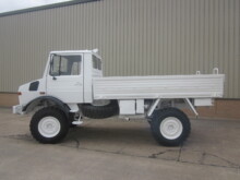 Mercedes Unimog U1300L 4x4 Drop Side Cargo Truck