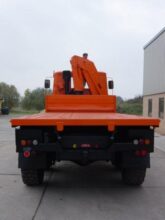 Bedford TM 6x6 Flat Bed Crane Truck with Atlas Crane