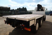 Bedford TM 6x6 Flat Bed Crane Truck with Atlas Crane