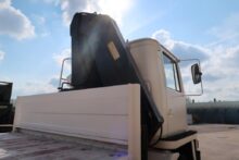 Bedford TM 6x6 Flat Bed Crane Truck with Atlas Crane