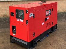 Unused 25 KVA GF3-25 Generator Set
