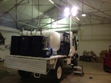 Mercedes unimog U1300L service truck