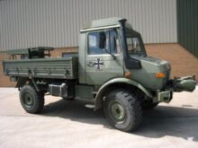 Mercedes unimog U1300L winch truck