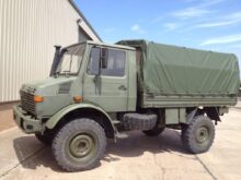 Mercedes unimog U1300L troop carrier or shoot vehicle