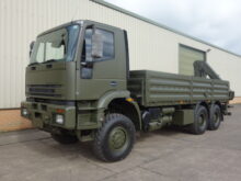 Iveco Eurotrakker 6x6 Cargo With Rear Mounted Crane