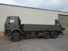 Iveco Eurotrakker 6x6 Cargo With Rear Mounted Crane