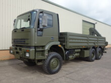 Iveco Eurotrakker 6x6 Cargo With Rear Mounted Crane