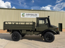 Mercedes Unimog U1300L Turbo RHD with winch