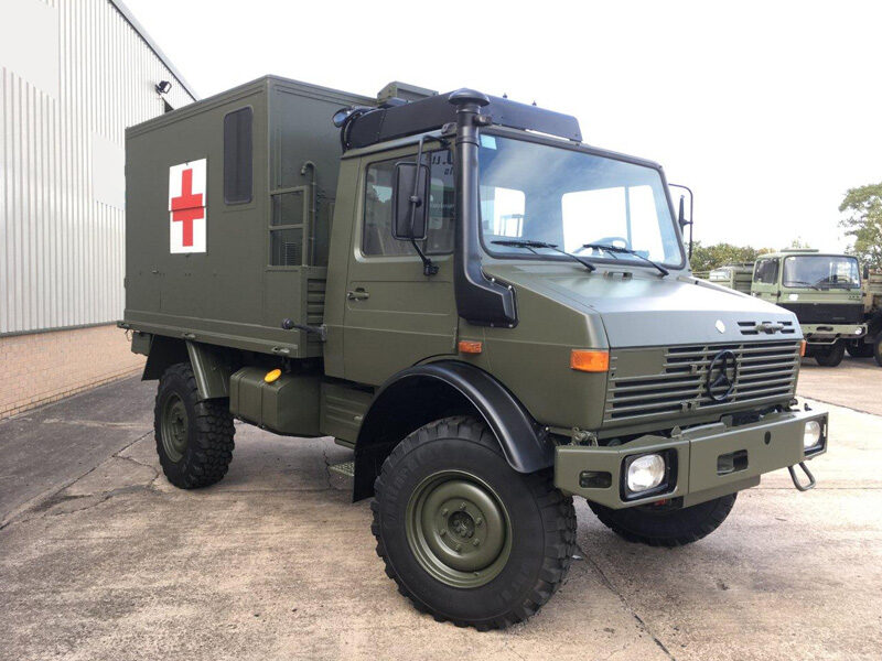 Mercedes Benz Unimog U1300L 4x4 Medical Ambulance