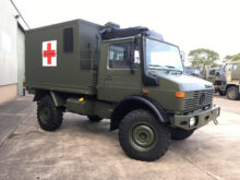Mercedes Benz Unimog U1300L 4x4 Medical Ambulance
