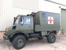 Mercedes Benz Unimog U1300L 4x4 Medical Ambulance
