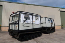 Hagglund BV 206 Soft Top Personnel Carrier With Roll Cage