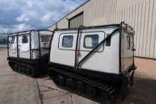 Hagglund BV 206 Soft Top Personnel Carrier With Roll Cage