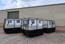Hagglund BV 206 Soft Top Personnel Carrier With Roll Cage