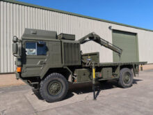 MAN HX60 18.330 4x4 Crane Truck
