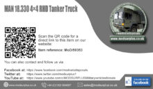 MAN HX60 18.330 4x4 Tanker Truck
