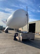 Revivor II Aerostat Surveillance Trailer 1300 Skyhawk camera kit