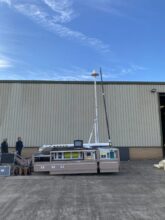Revivor II Aerostat Surveillance Trailer 1300 Skyhawk camera kit