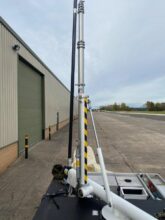 Revivor II Aerostat Surveillance Trailer 1300 Skyhawk camera kit