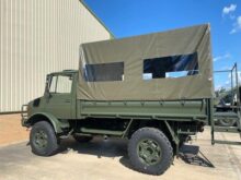 Mercedes Unimog U1300L RHD 4x4 Shoot Vehicle