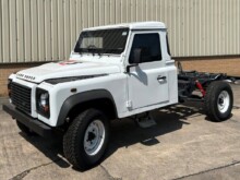 Unused Armoured Land Rover Defender 130 Chassis Cab (Armoured-Cars)