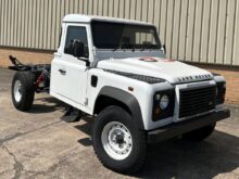 Unused Armoured Land Rover Defender 130 Chassis Cab (Armoured-Cars)