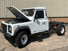 Unused Armoured Land Rover Defender 130 Chassis Cab (Armoured-Cars)