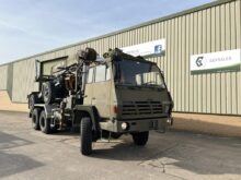 Steyr 1491.310 6x6 Timber Loglift Cargo / Crane Truck