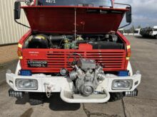 Mercedes Unimog U1300L Crew Cab 4x4 Fire Engine