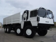 MAN 464 8x8 KAT A1 Cargo Truck With Crane