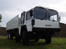 MAN 464 8x8 KAT A1 Cargo Truck With Crane