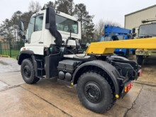 Mercedes Unimog U400 with Danline Runway Sweeper