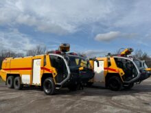 Rosenbauer Panther ARFF 6x6 Fire Appliance