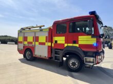 MAN 13.290 4x4 FIRE ENGINE