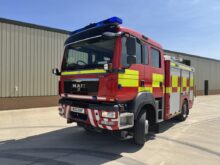 MAN 13.290 4x4 FIRE ENGINE