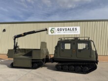 Hagglunds Bv206 Load Carrier with Crane