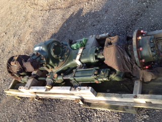 Aveling Barford grader complete axle – 33057