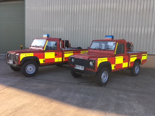 Land Rover 110 fire appliance – 50158