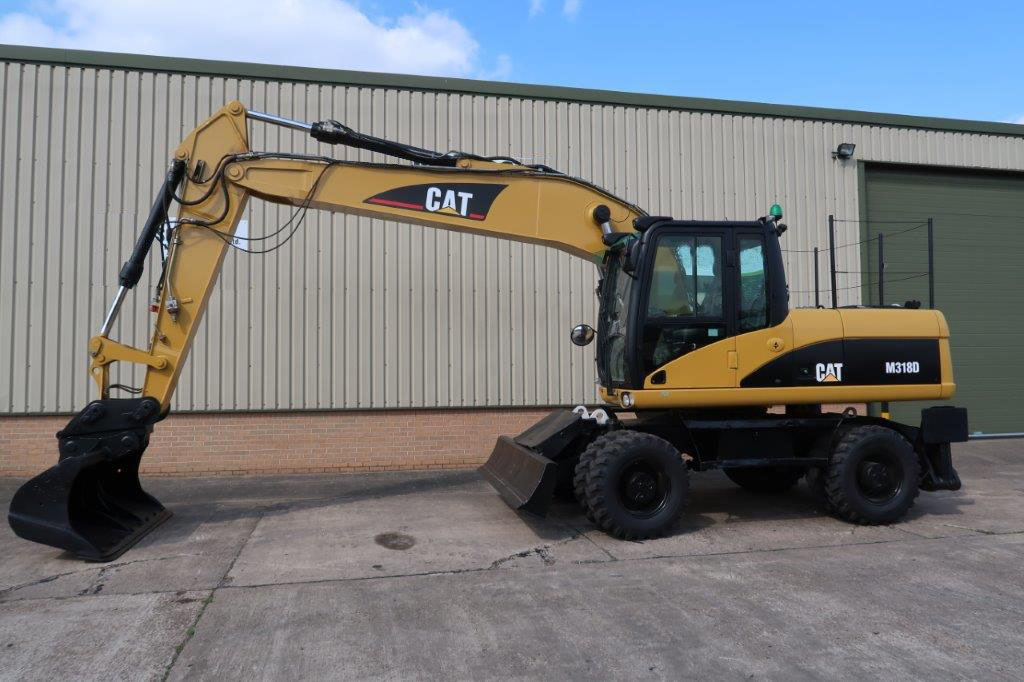 Caterpillar 318D Wheeled Excavator – 50275