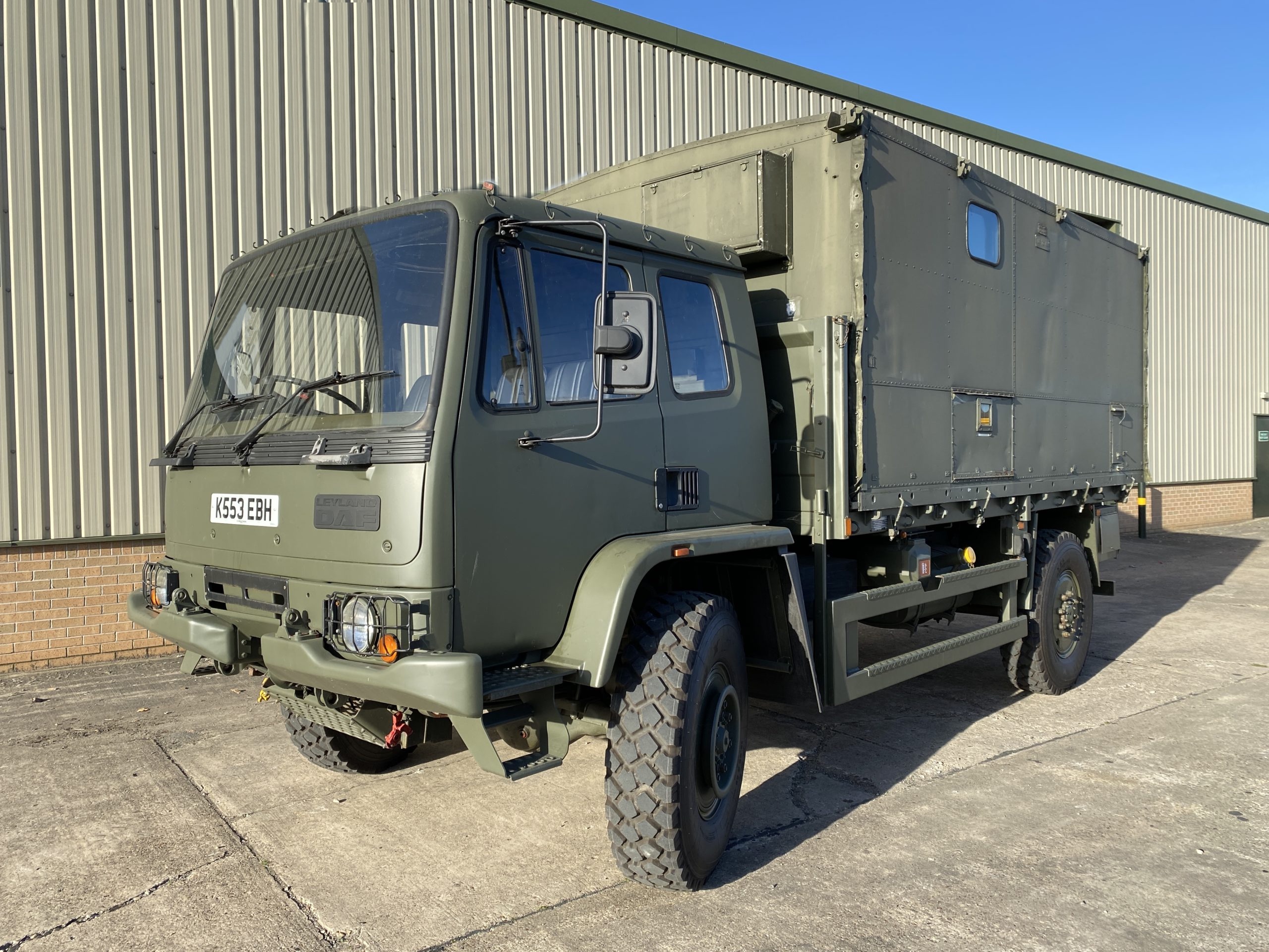Leyland Daf 4×4 Box Truck Road Registered – 50403