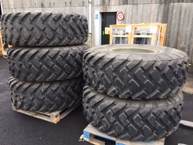 Michelin 20.5R25 XTL unused on rims – 1031