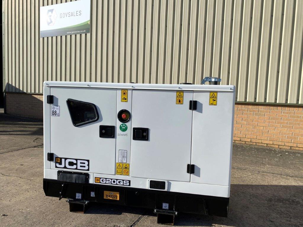 New Unused JCB G20QS Generator – 50467
